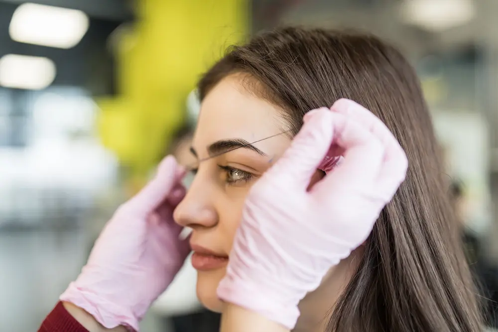 Eyebrow Threading